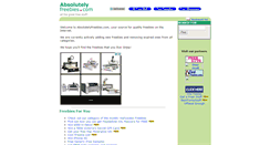 Desktop Screenshot of absolutelyfreebies.com